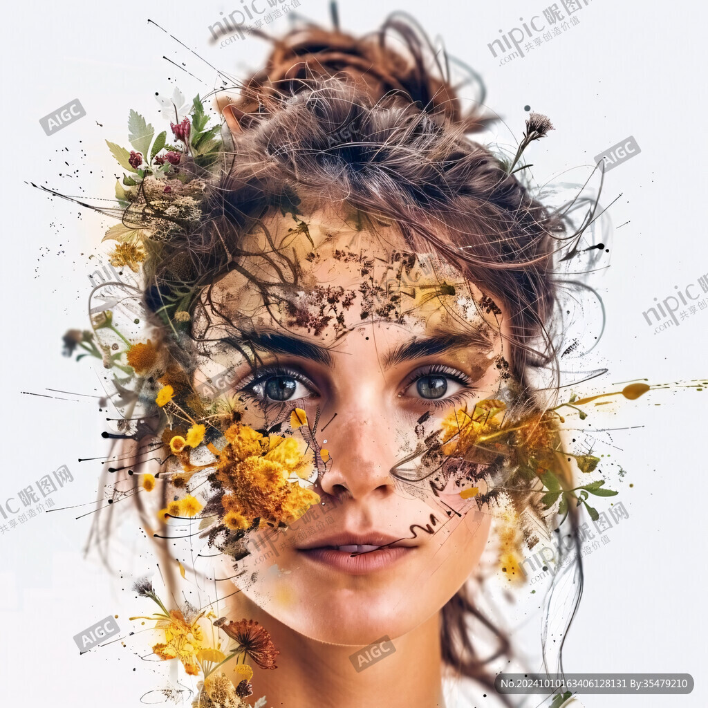 艺术造型美女写真