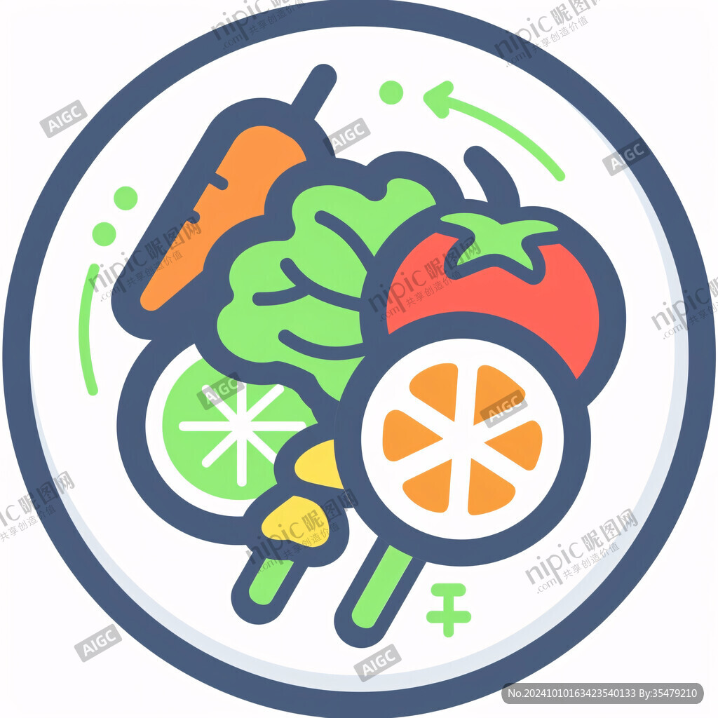 食品标识饮食标志