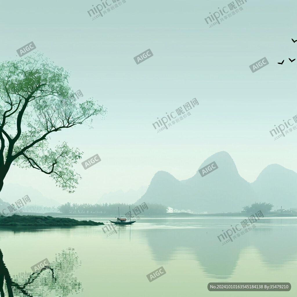 山水风景主图