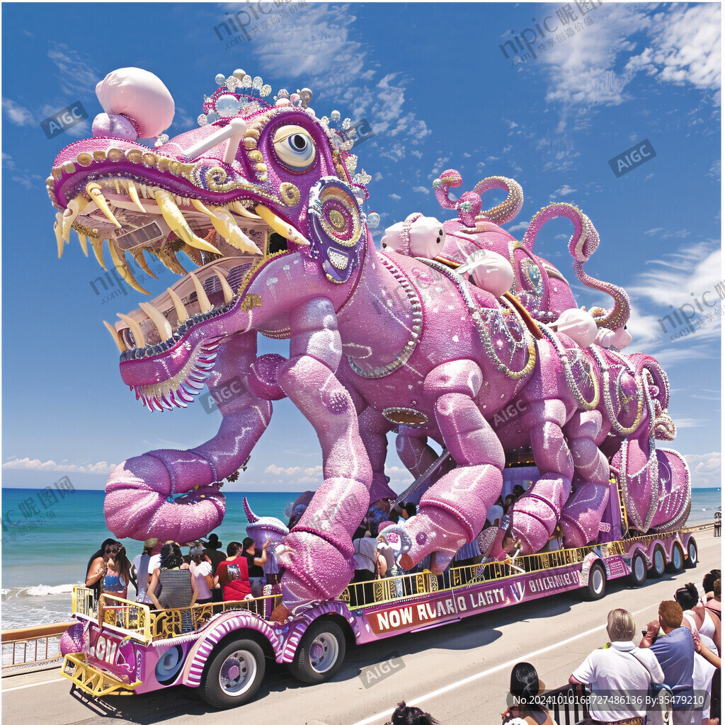 海洋王国花车