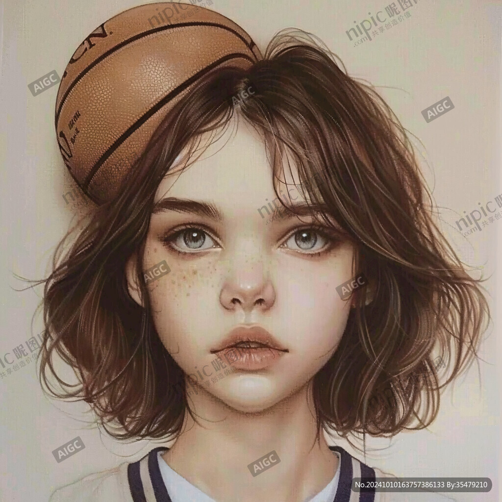 写实人物插画