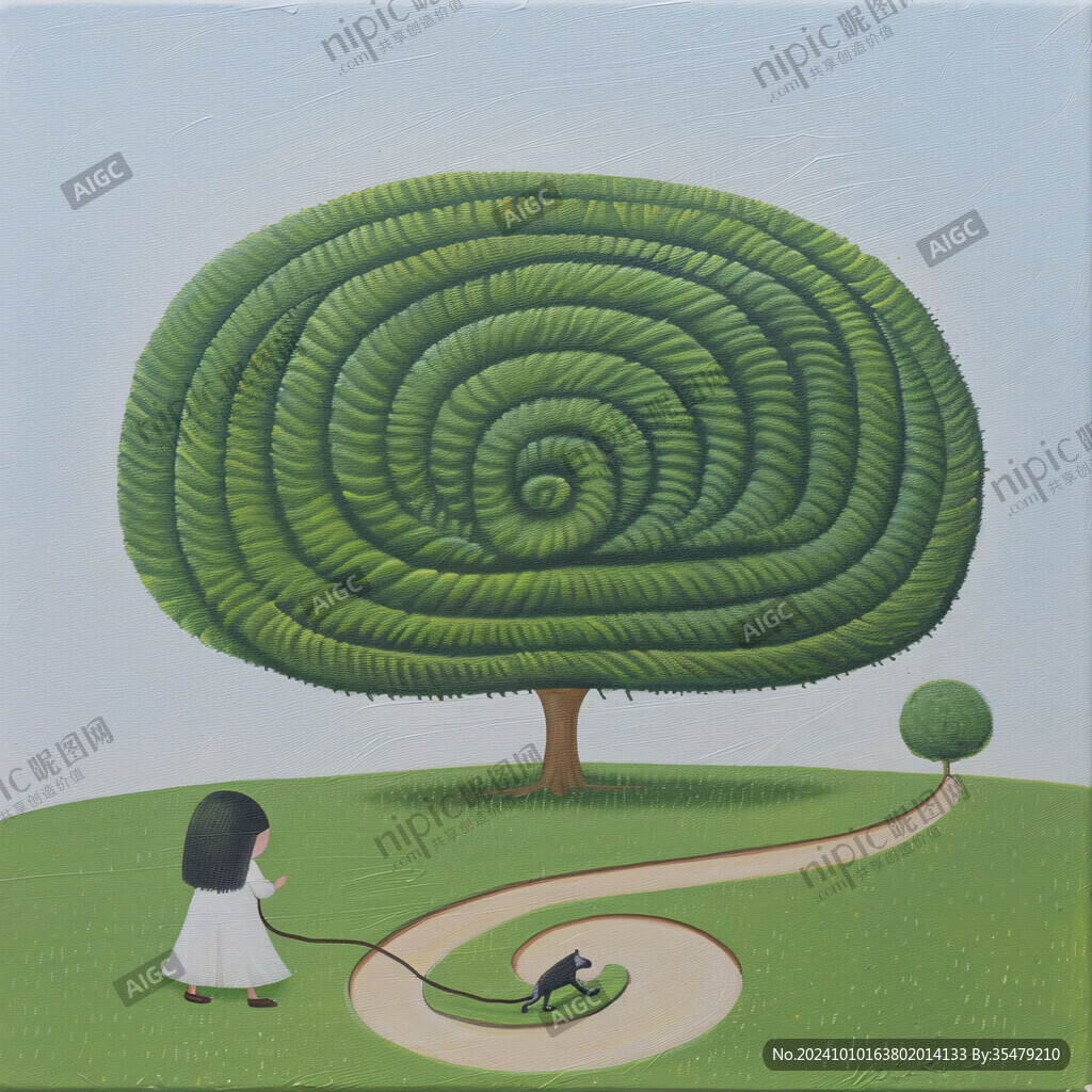 哲理插画
