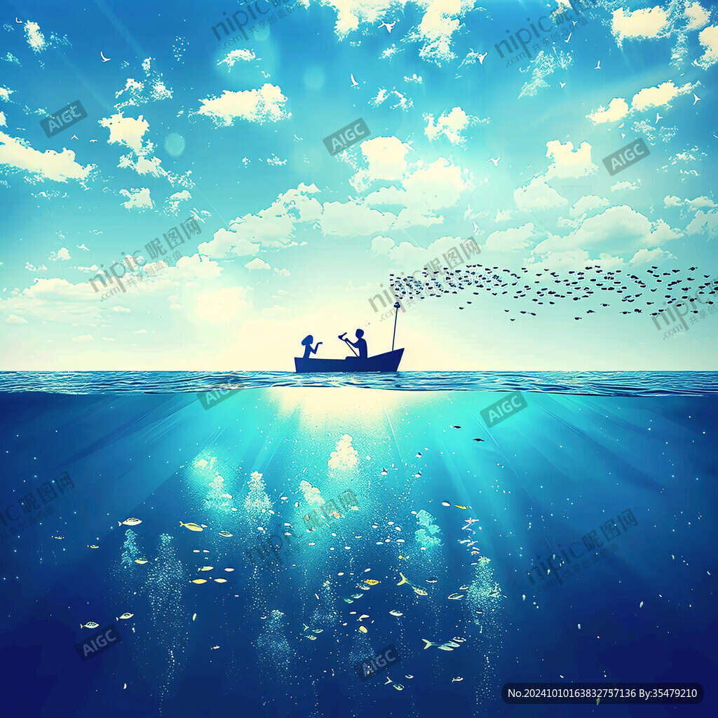 幸福起航背景