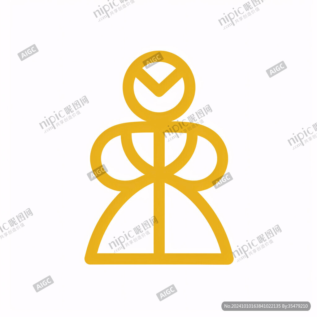 打坐的人logo