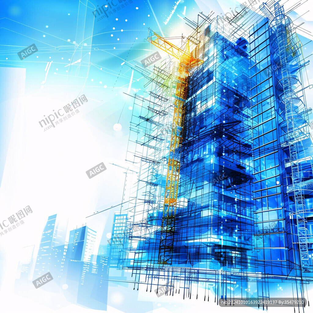 建筑科技背景