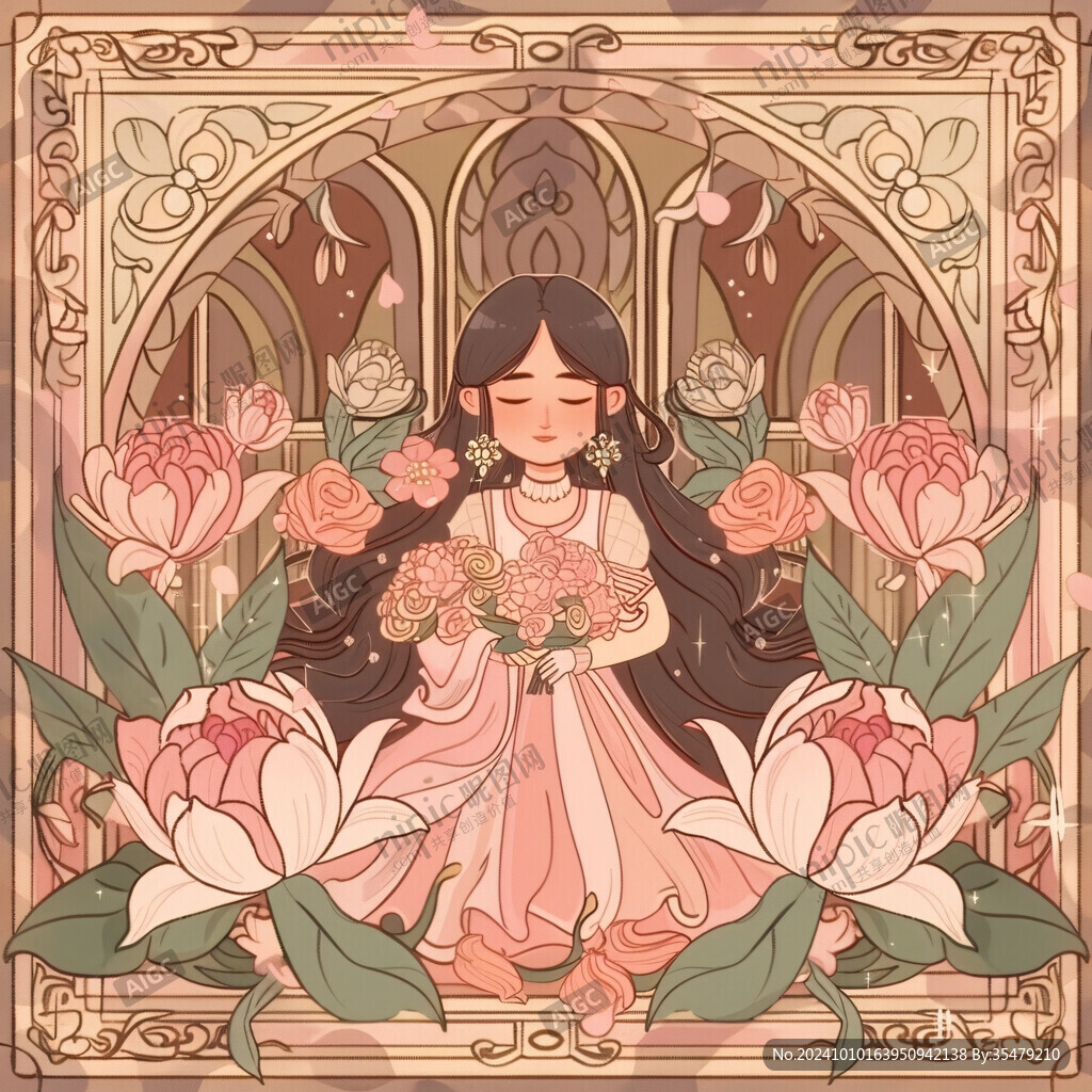花神插画