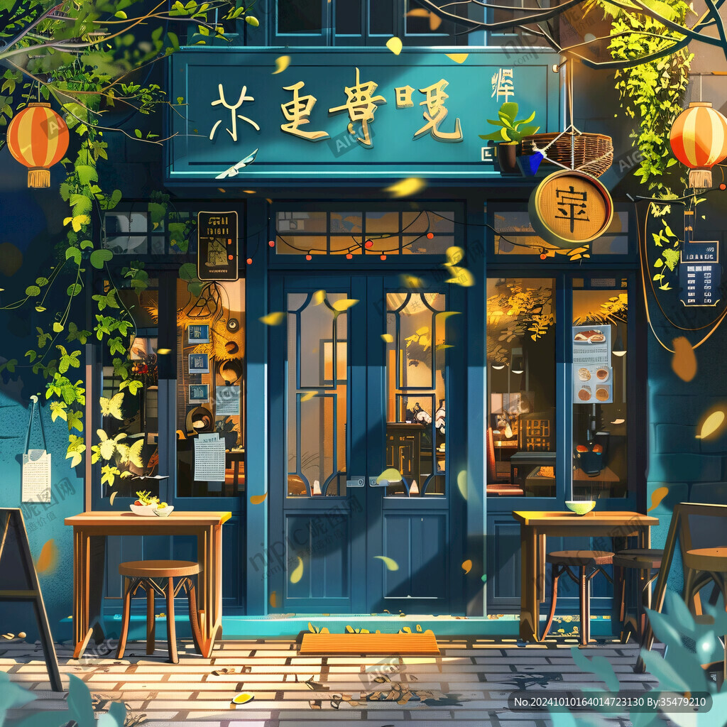 插画门头