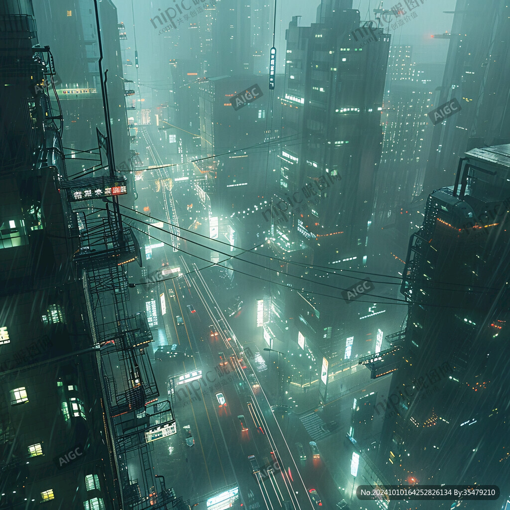 超现实虚空间立体城市