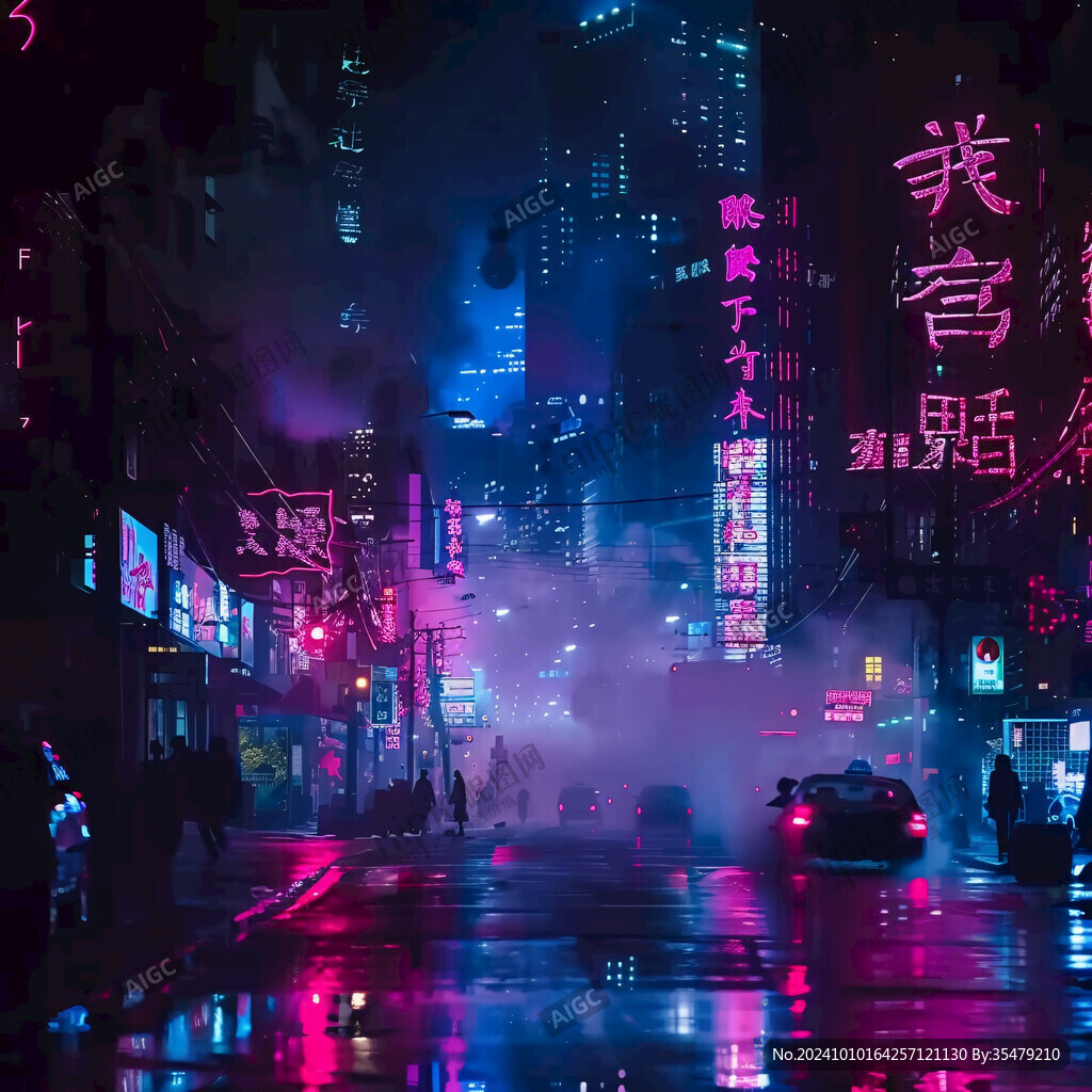赛博朋克美学