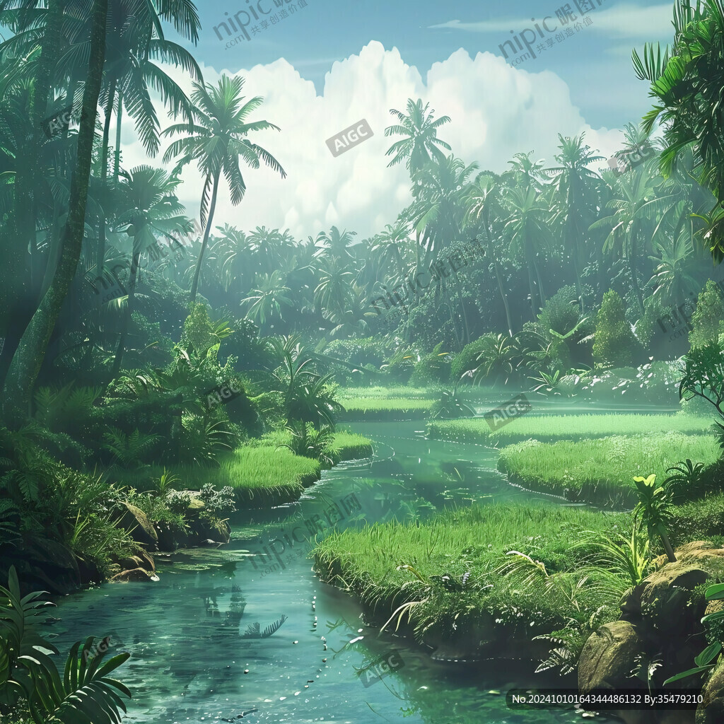 丛林大场景