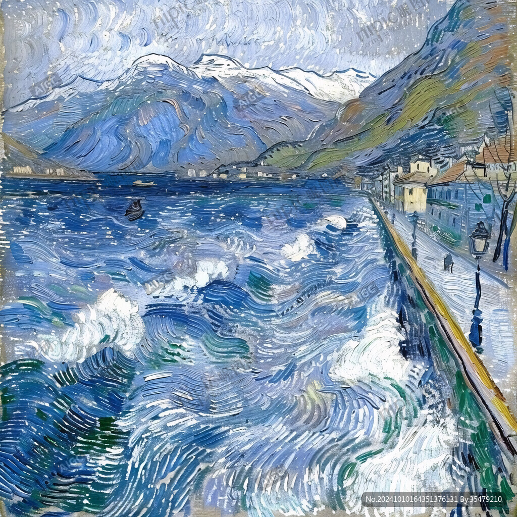 梵高风景画