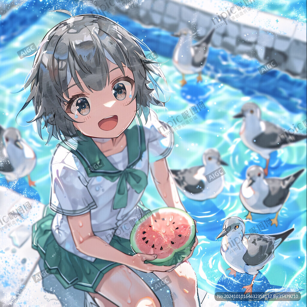 q版西瓜少女