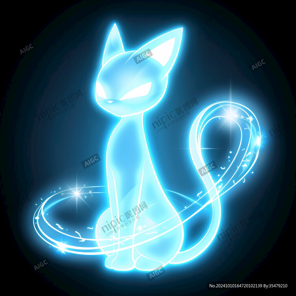 魔法猫咪形象
