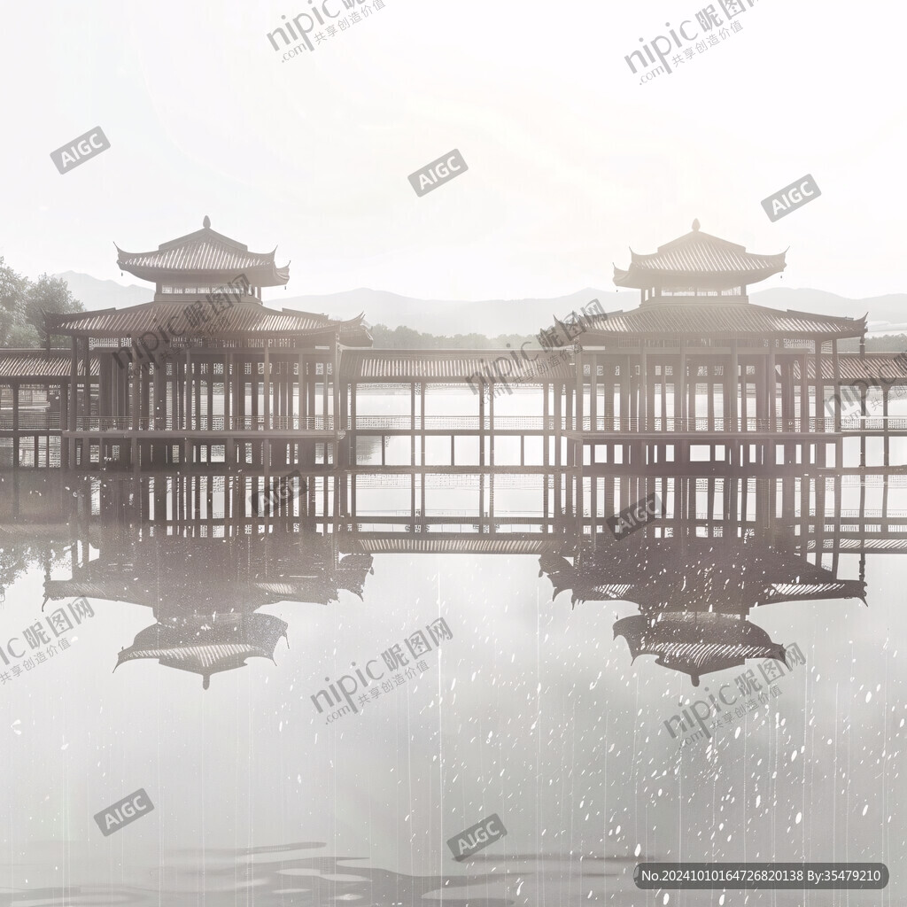 古建宫殿亭台楼阁唐代