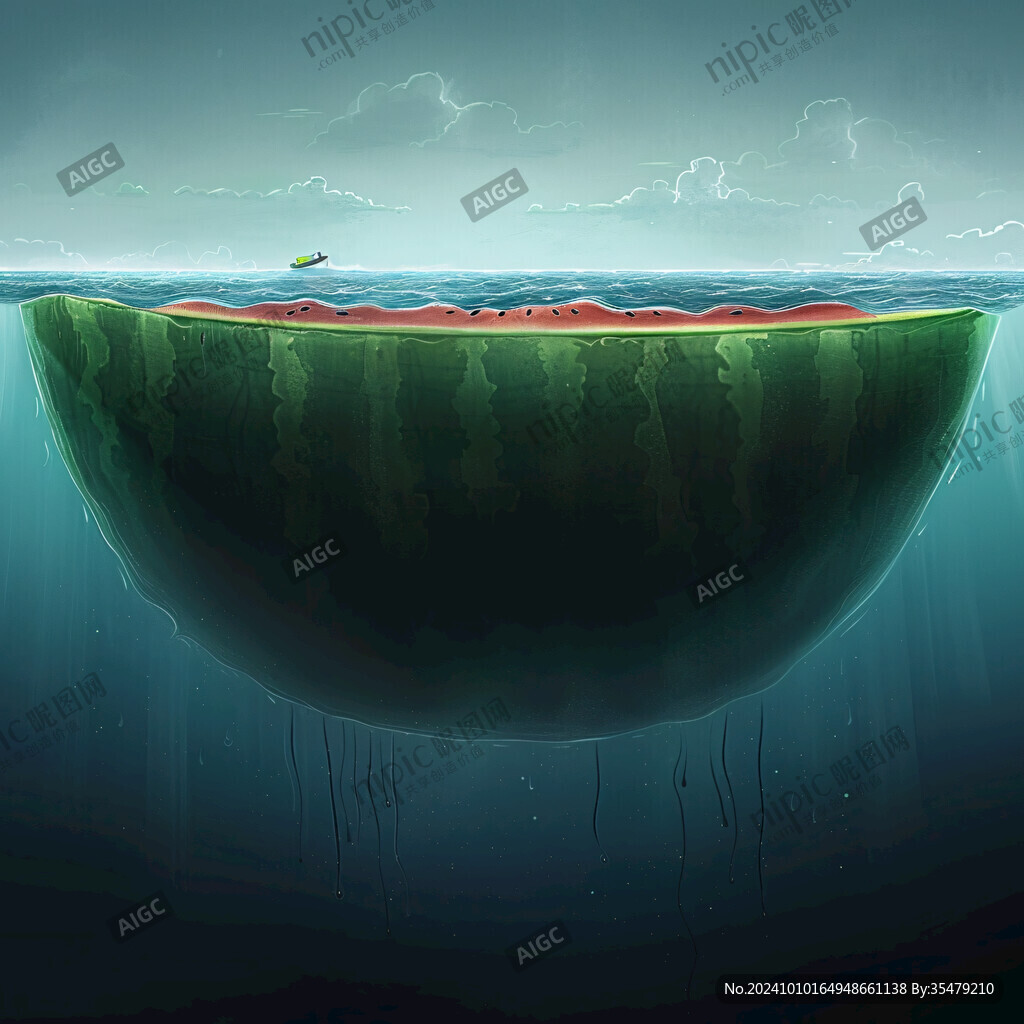 环境破坏插画