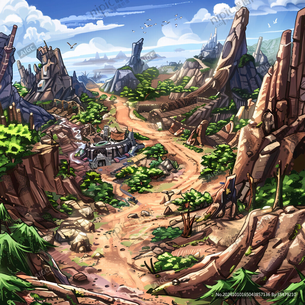 q版场景