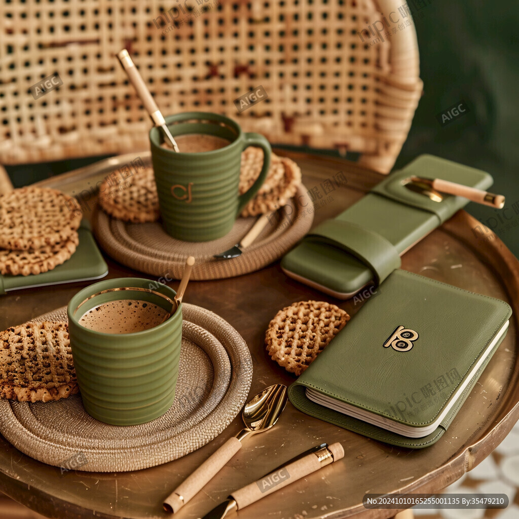 绿色杯子茶器