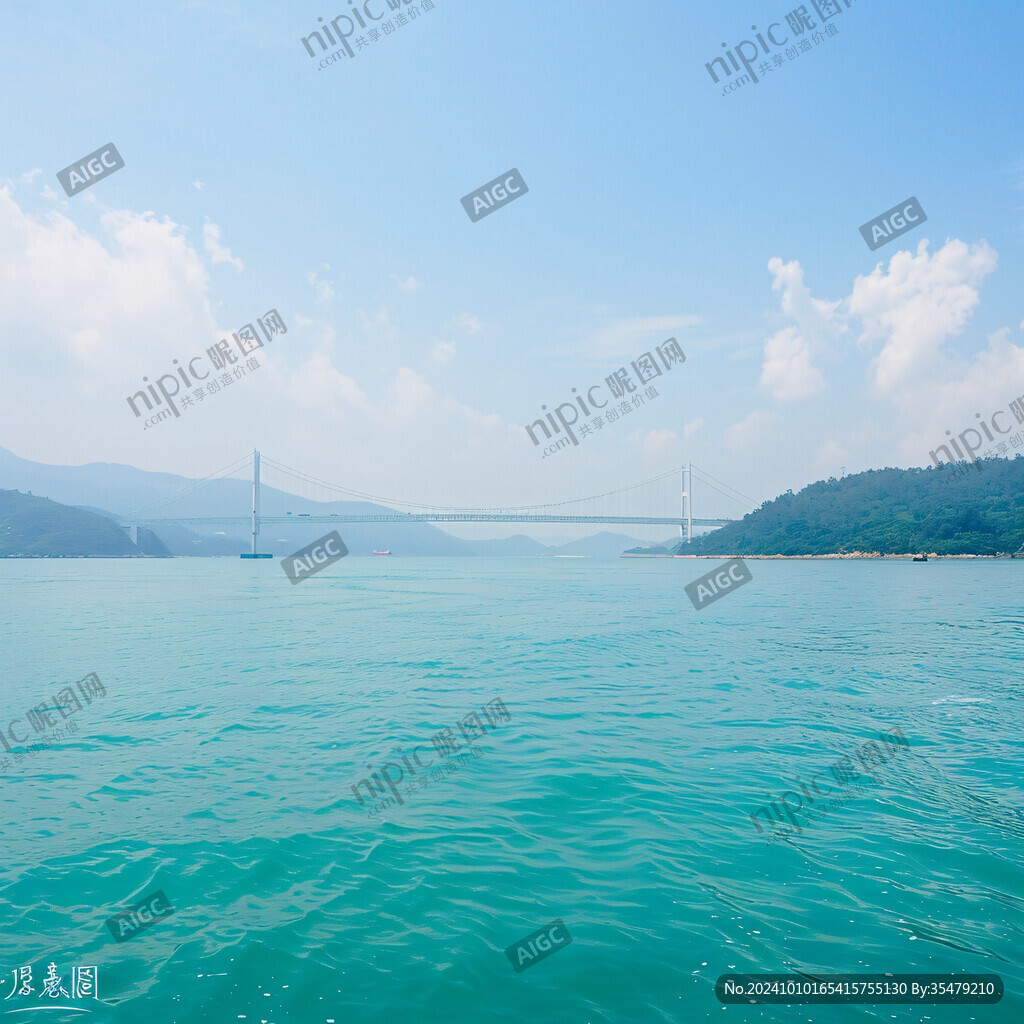 丹江水库山水风景