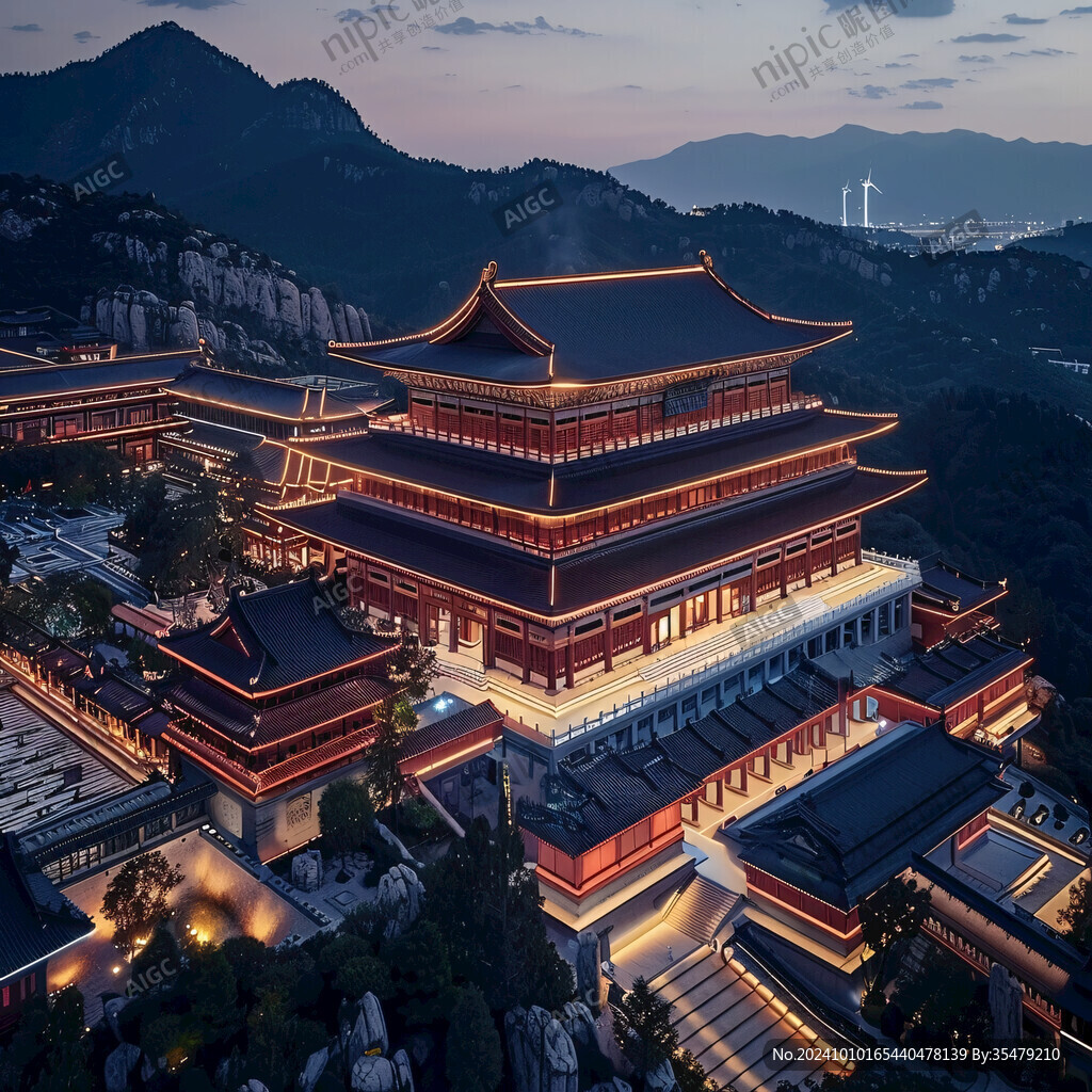 挂榜阁高清商业全景