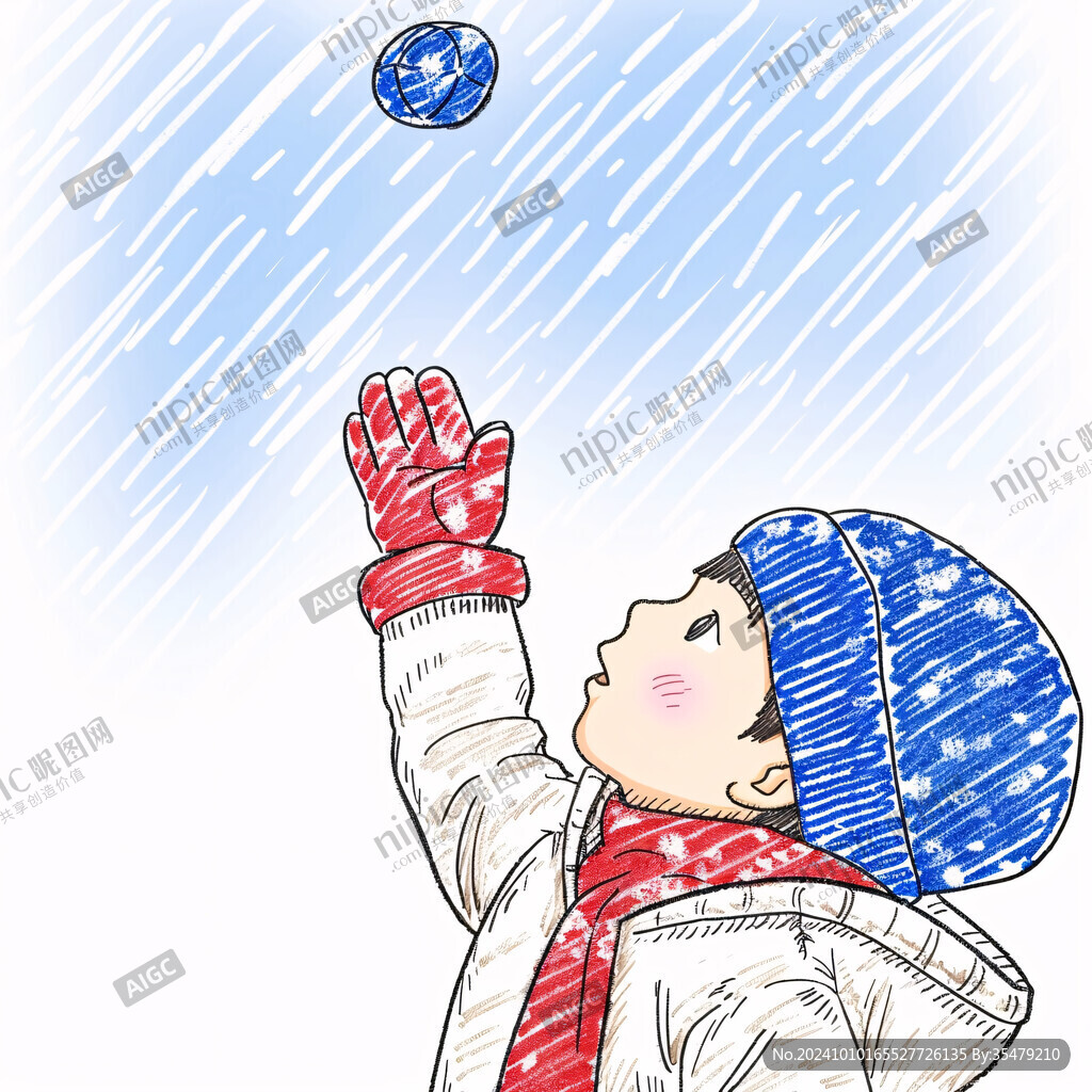 滚雪球的男孩