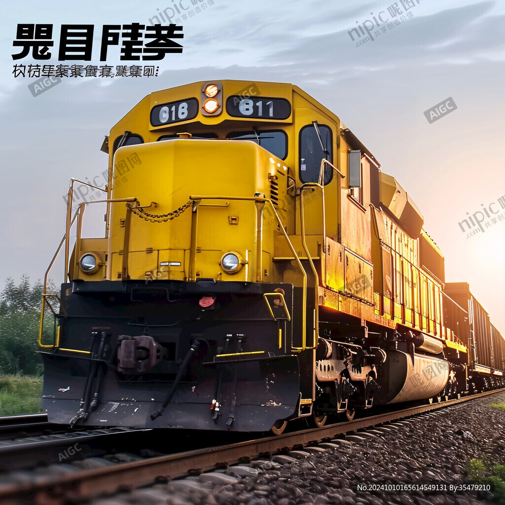内燃机车素材