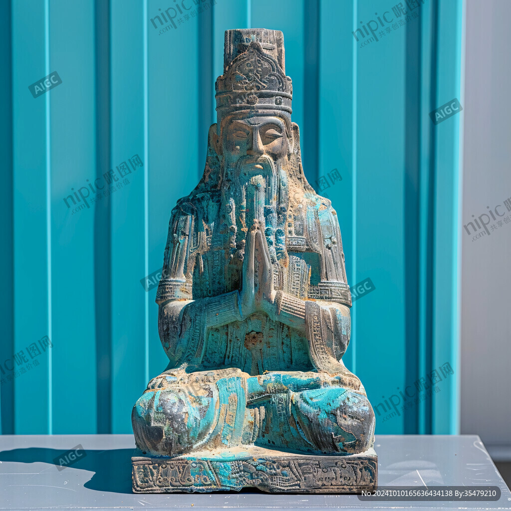 神算子雕像