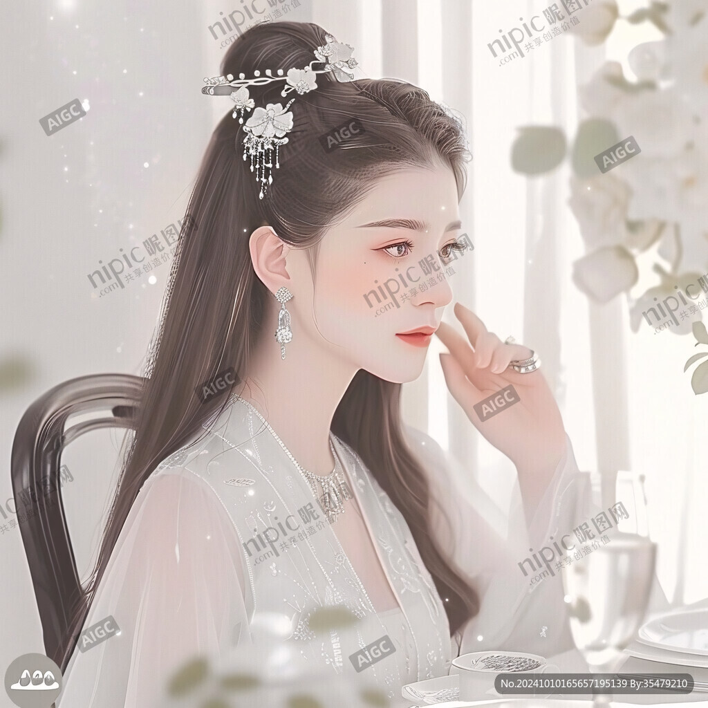 板绘人像