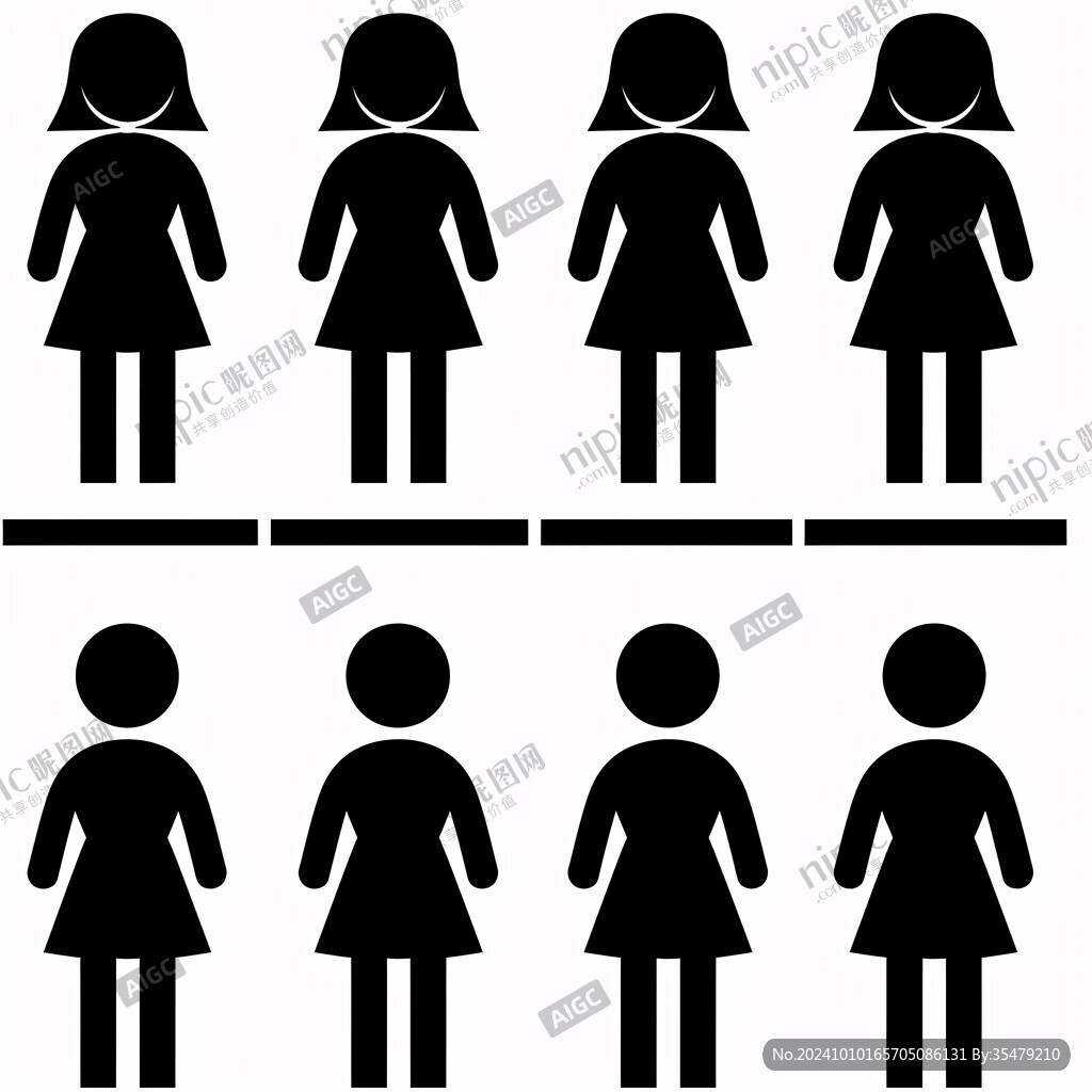 男女生符号logo