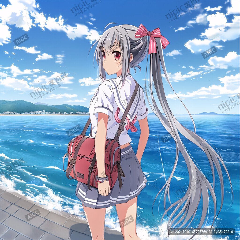 动漫海边