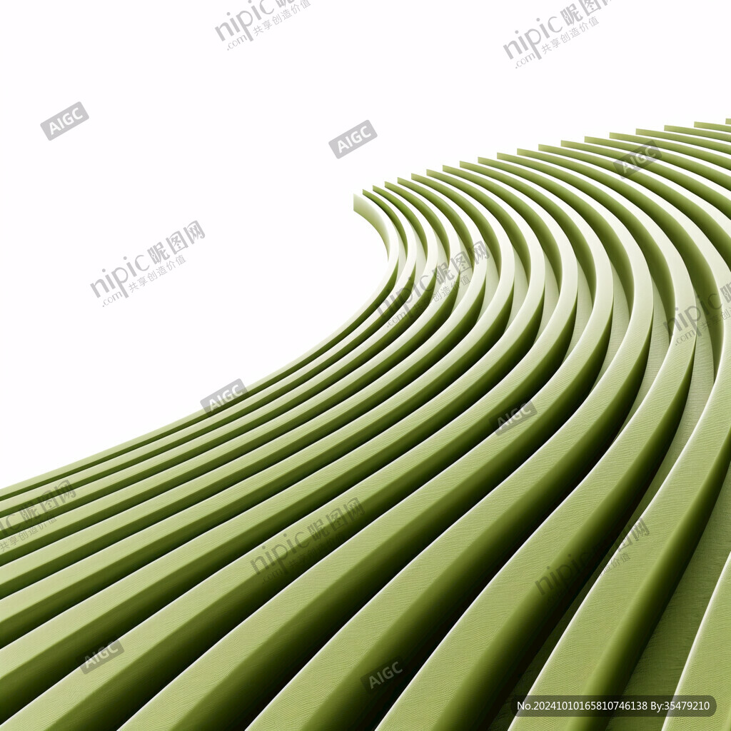 流线立体空间创意背景
