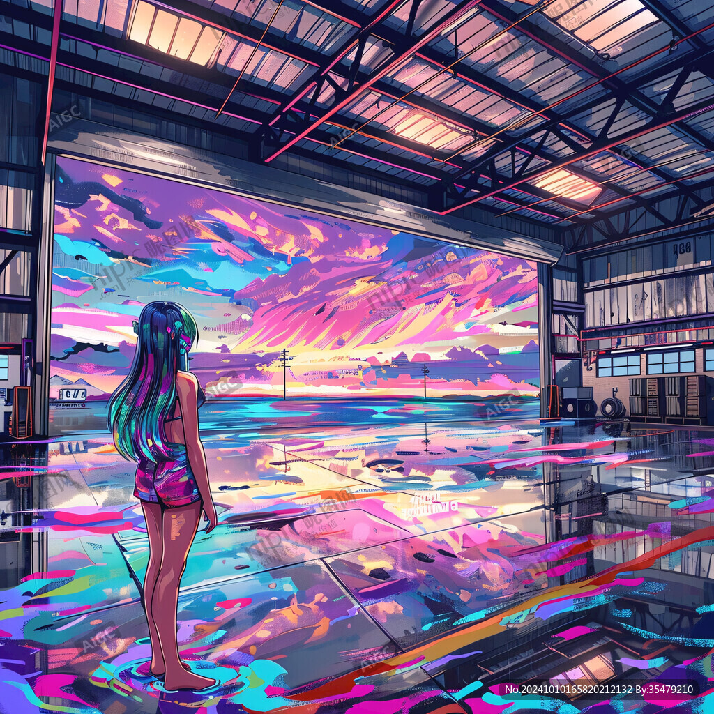滇池国际会展中心插画
