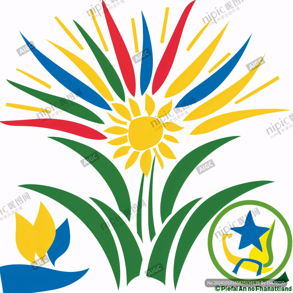 祖国花朵logo