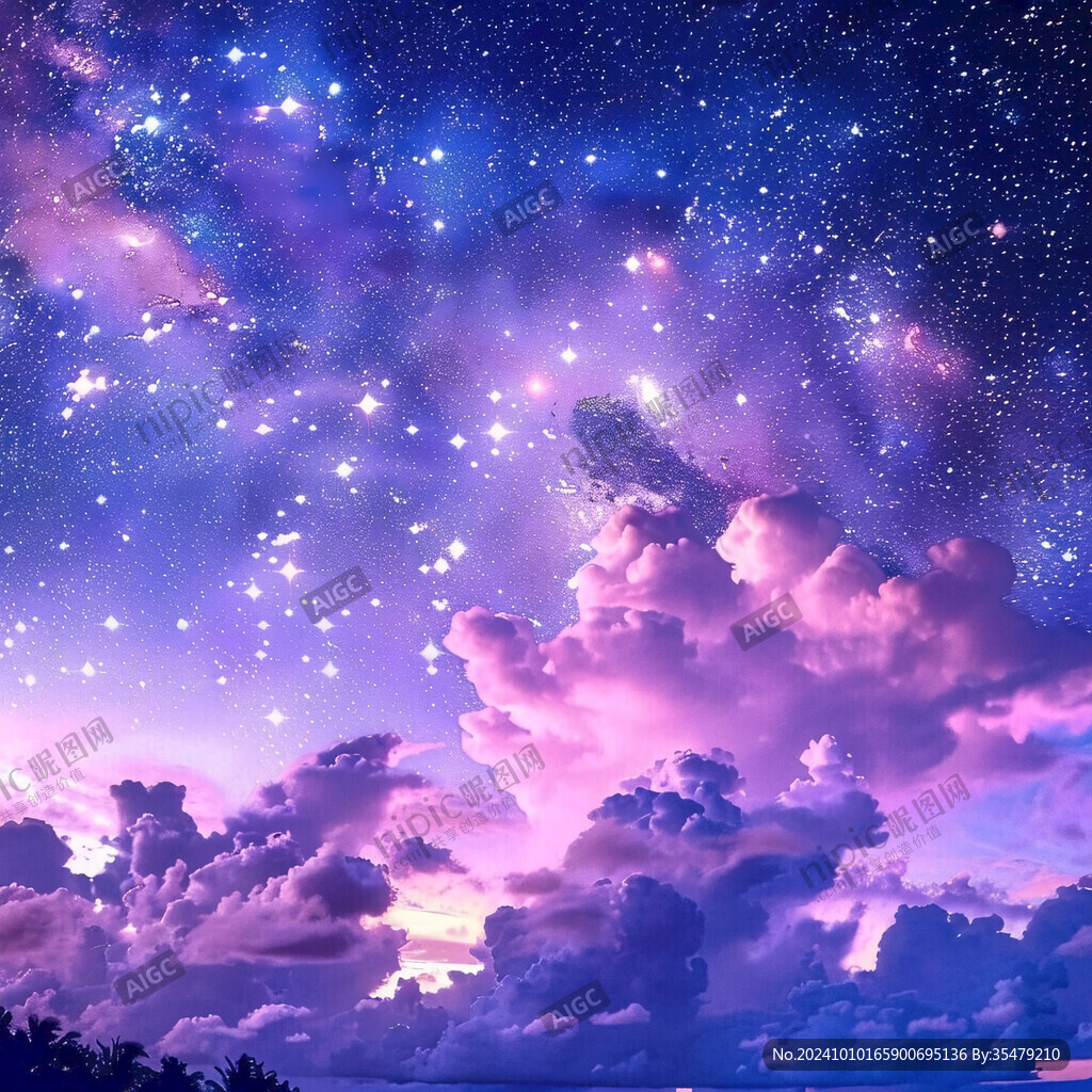 梦幻天空壁纸场景布置