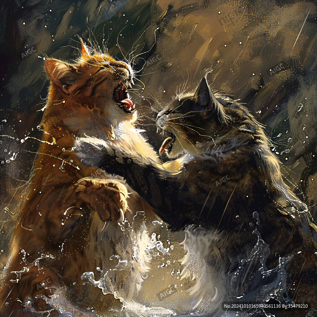 凶残的猫作品