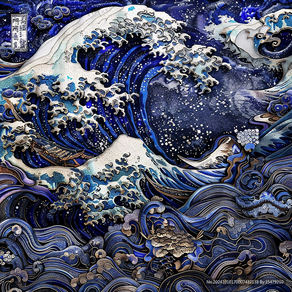 浪花国潮