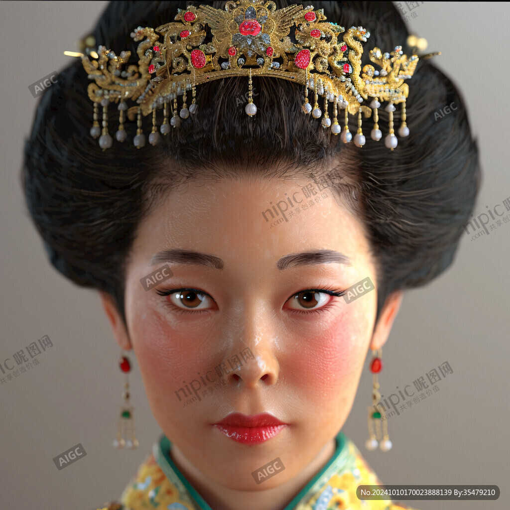 唐朝妆容
