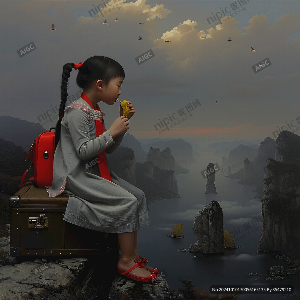 儿童节创意广告