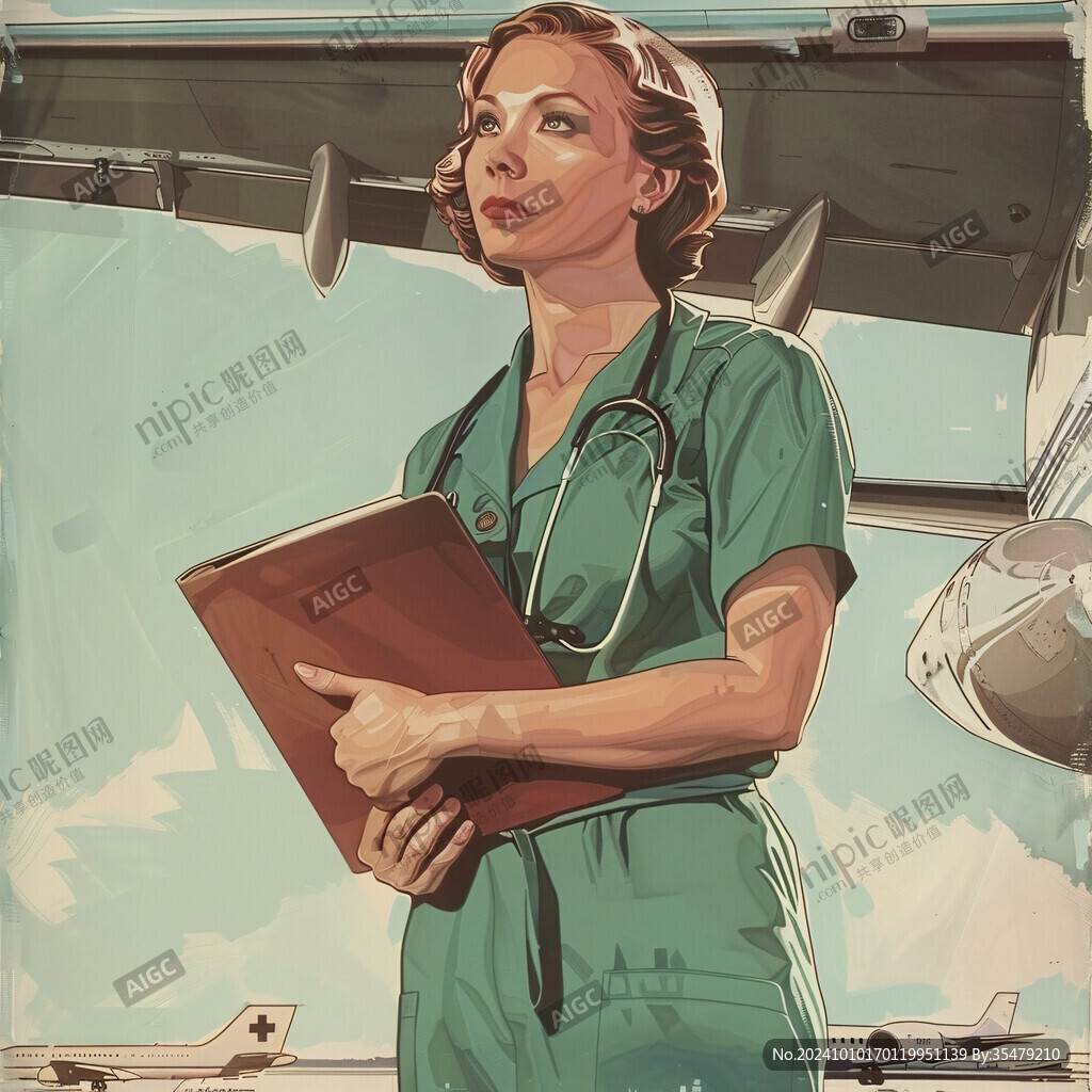 女医生插画