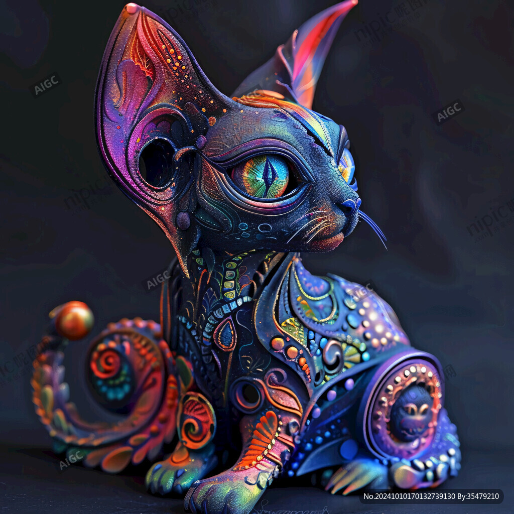 机械猫形象