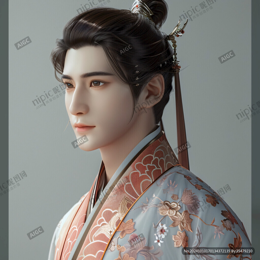q版写实帅哥