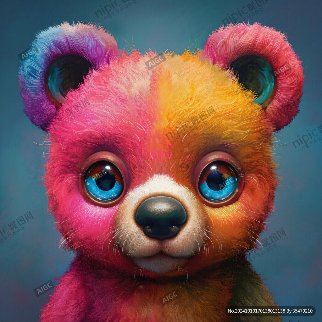 绚丽小熊