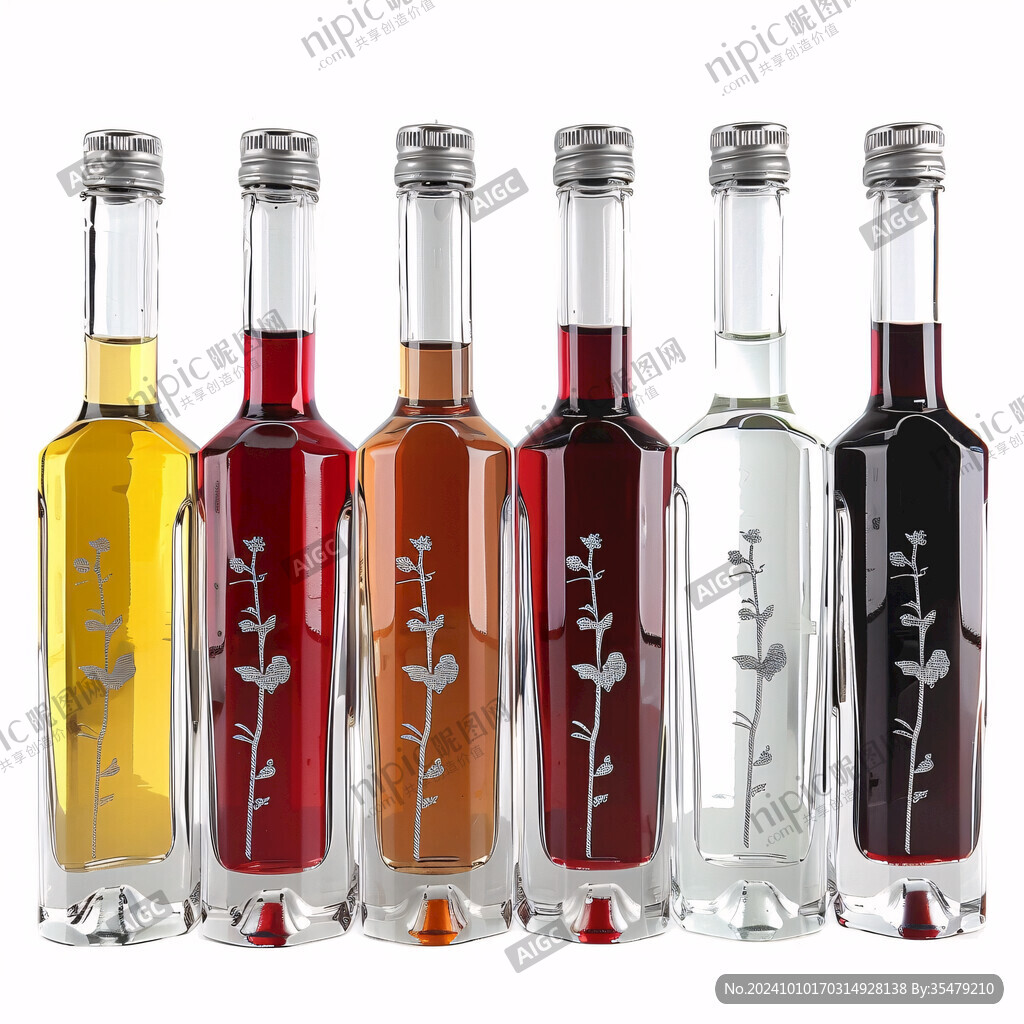 调料瓶效果贴图