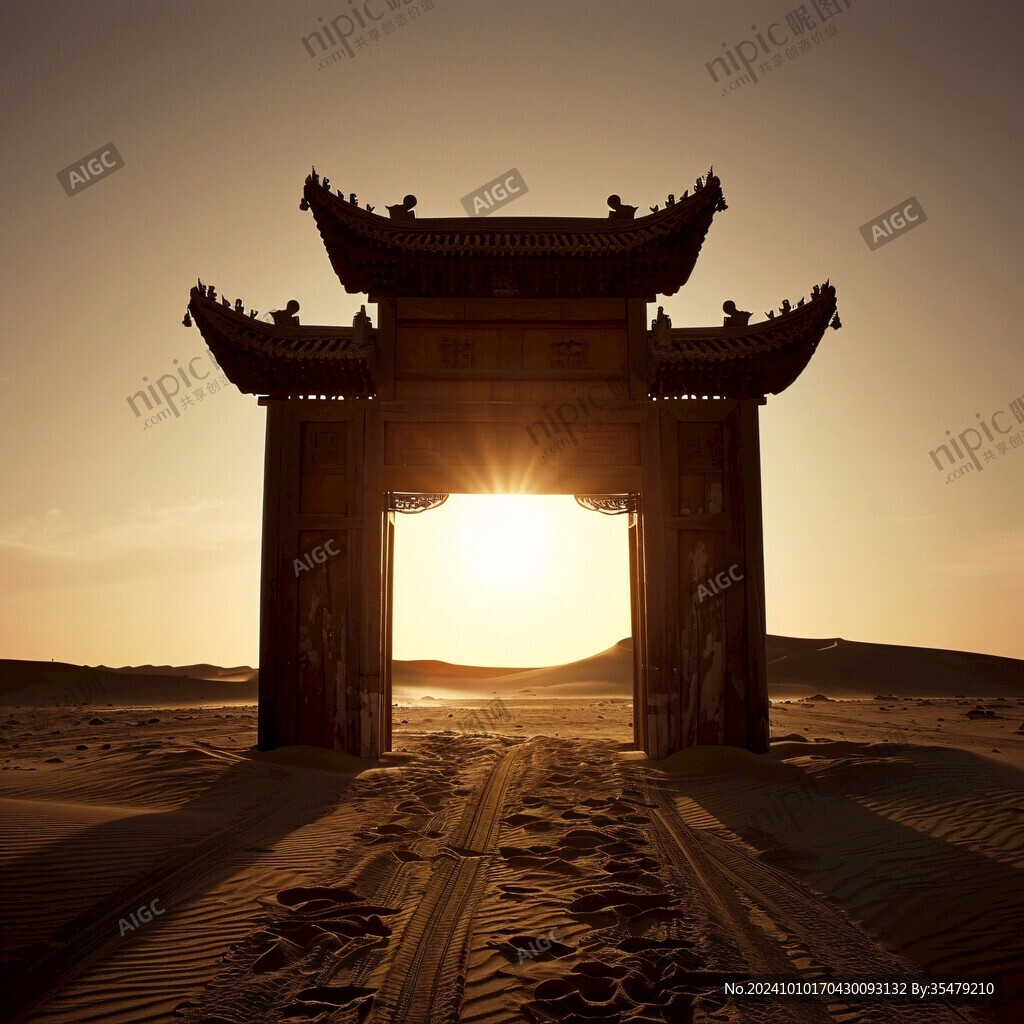 沙漠公园大门