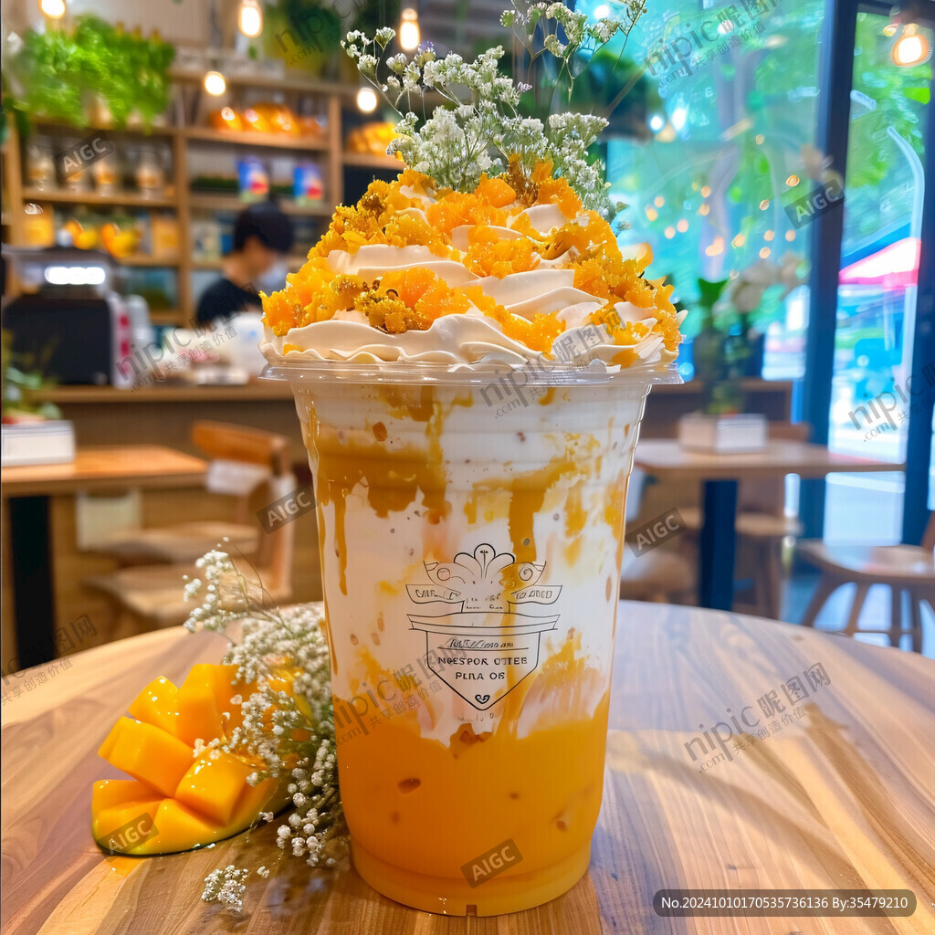 百香芒芒波波茶
