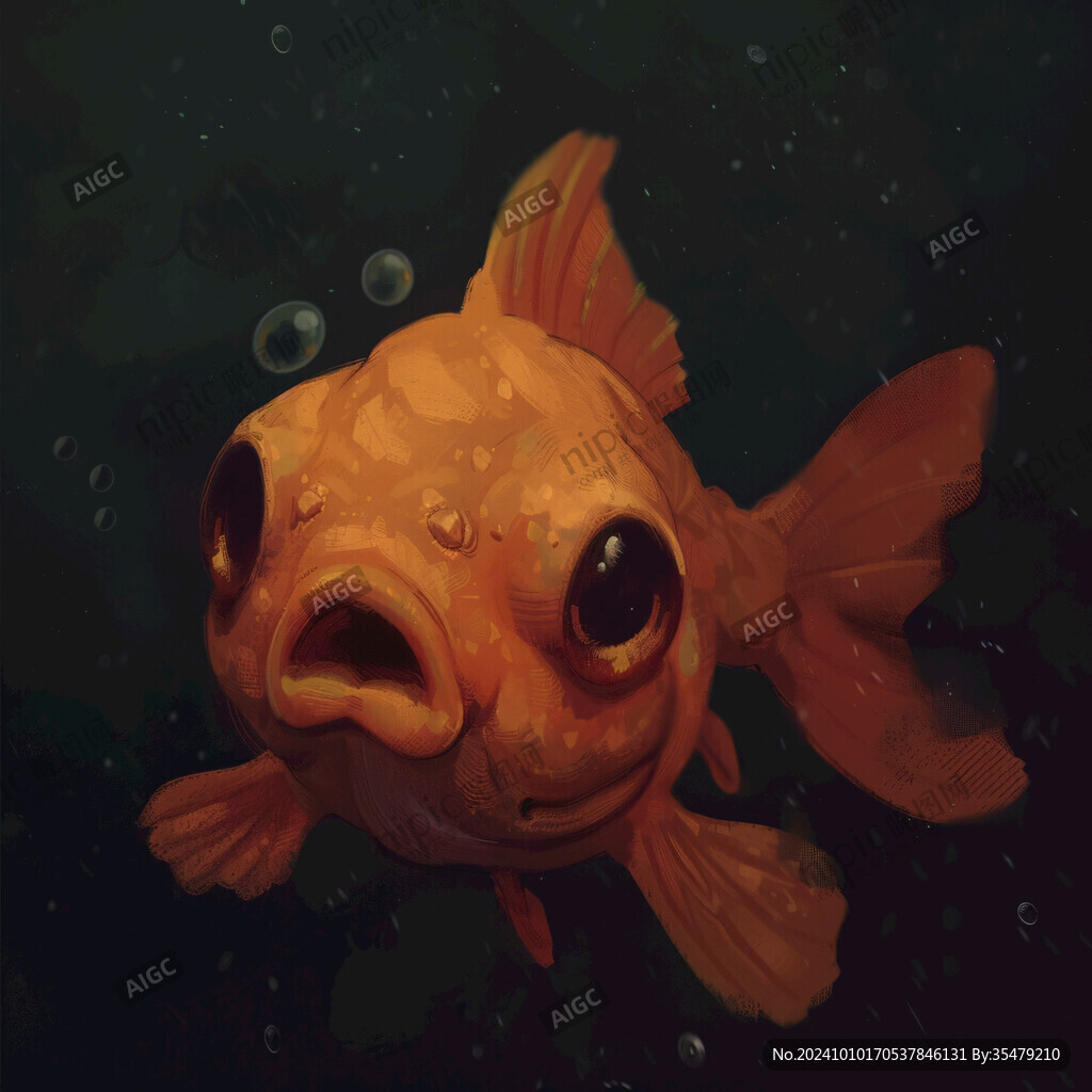 深海鱼插画