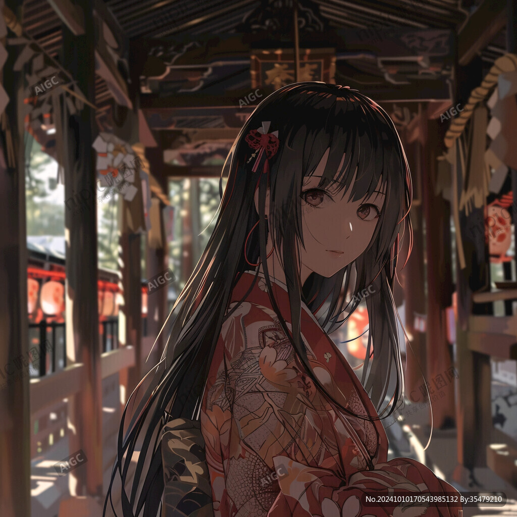 日韩厚涂插画