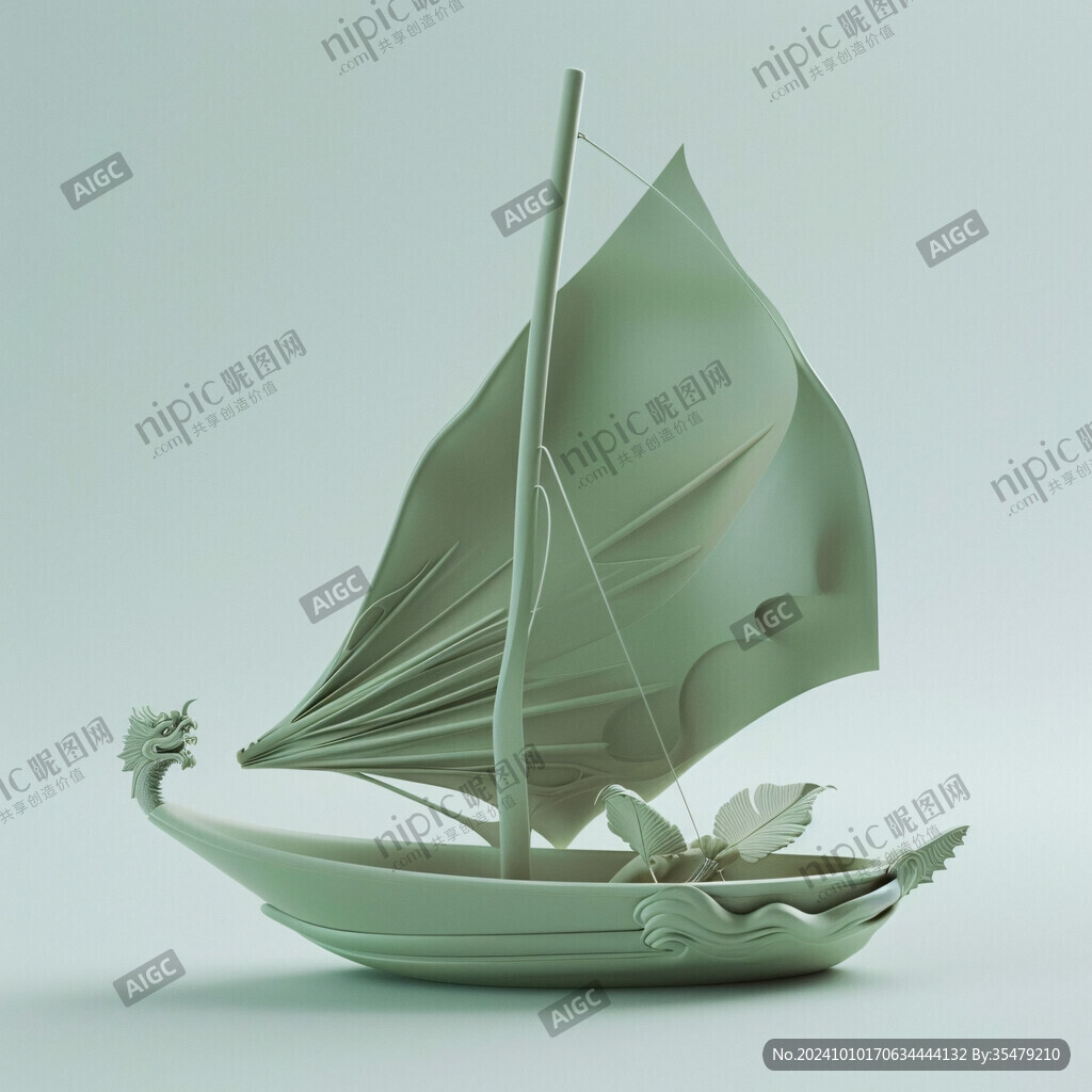 船造型绿色产品