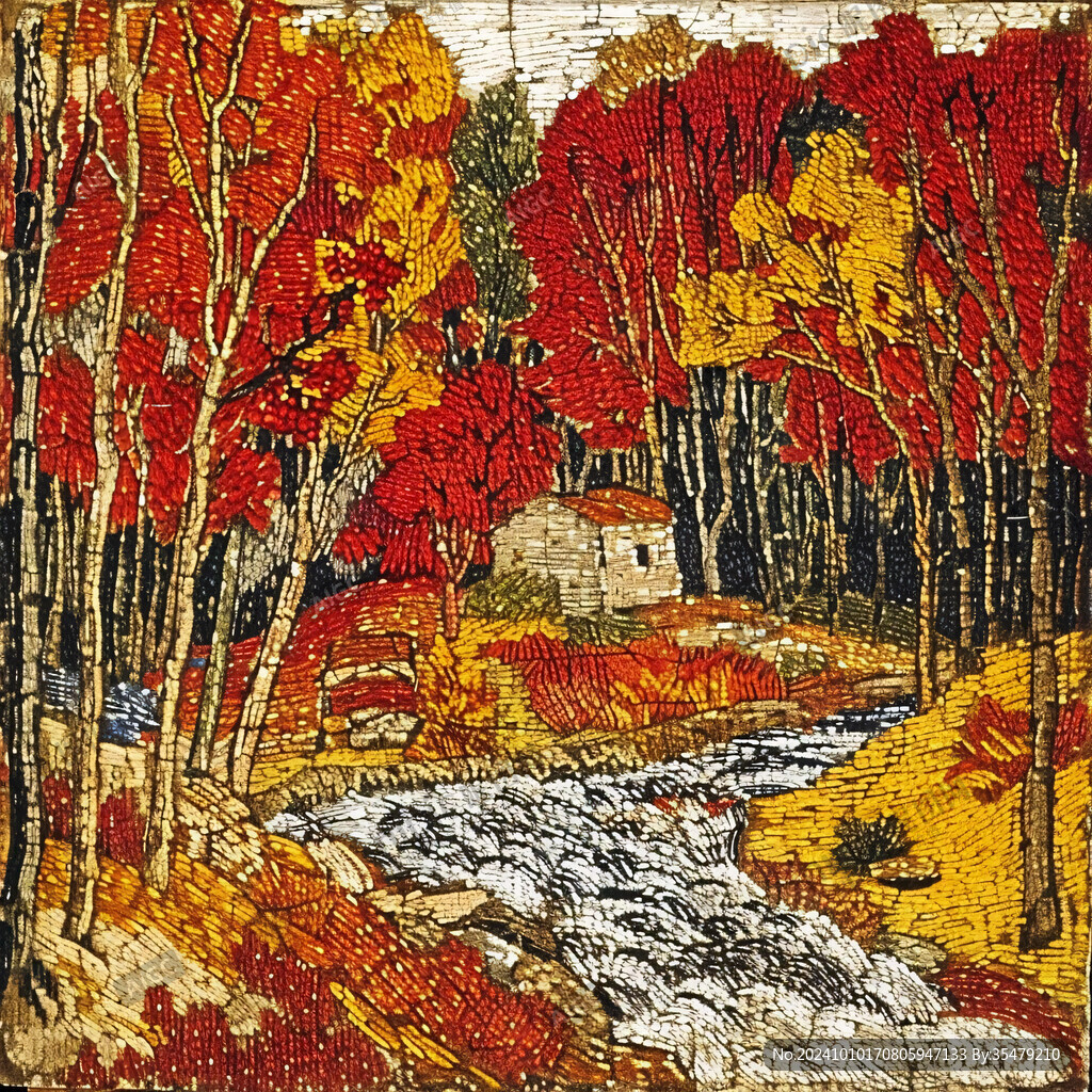 秋色名画