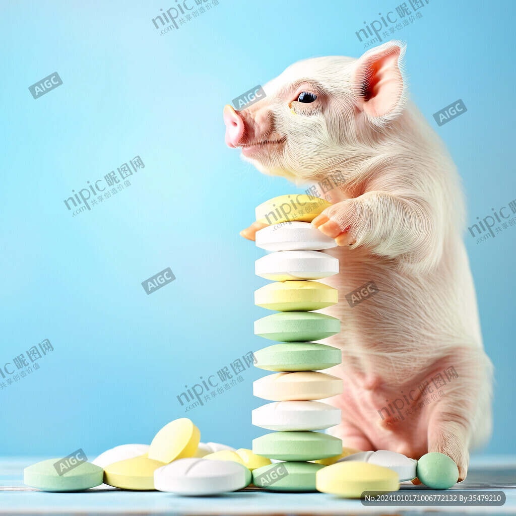 可爱宠物猪