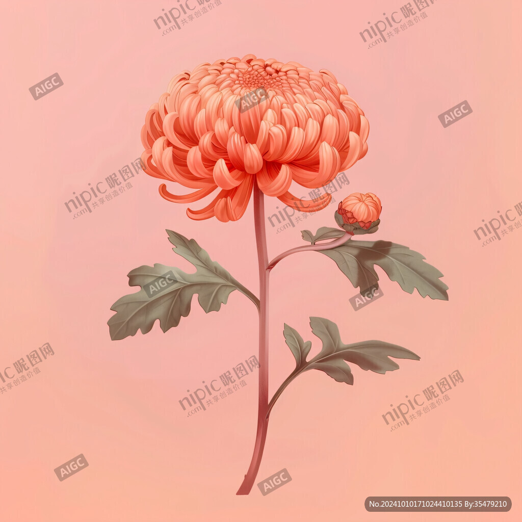 原创鼠绘菊花